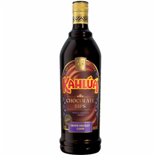 Kahlua Chocolate Sips Coffee Liqueur Perspective: back