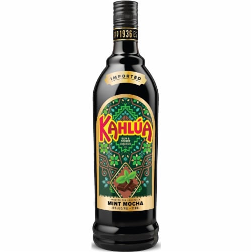 Kahlua Mint Mocha Coffee Liqueur Perspective: back