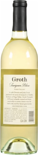 Groth Vineyard Sauvignon Blanc Perspective: back