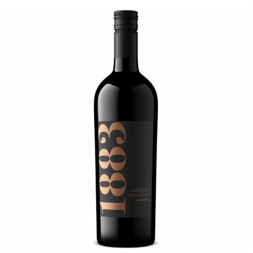 1883 By Wente Vineyards Cabernet Sauvignon California Red Wine Perspective: back
