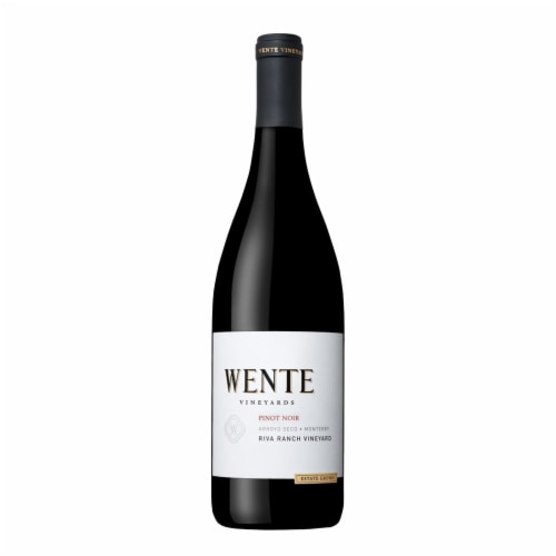 Wente Vineyards Pinot Noir California Red Wine Perspective: back