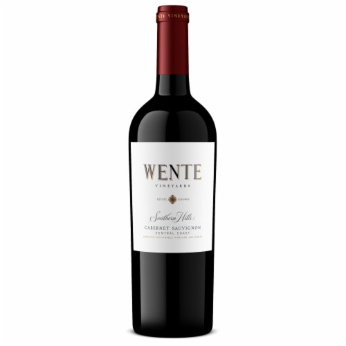 Wente Vineyards Southern Hills Cabernet Sauvignon California Red Wine Perspective: back