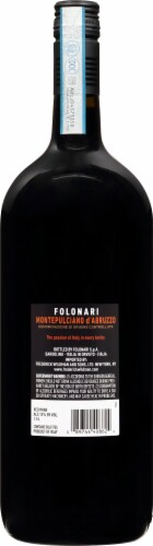 Folonari Montepulciano D'Abruzzo Red Wine Perspective: back