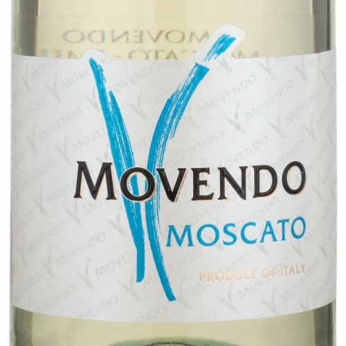 Movendo Moscato Italian White Wine Perspective: back