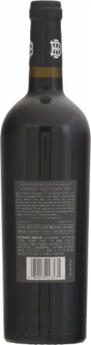 Beringer Cabernet Sauvignon California Red Wine Perspective: back