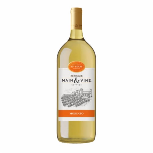 Beringer Main & Vine Moscato California White Wine Perspective: back