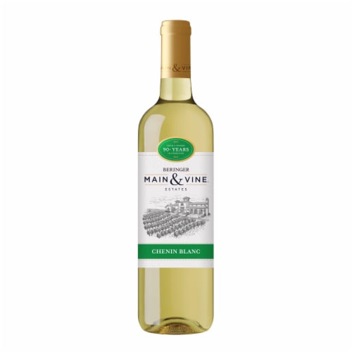 Beringer Main & Vine Chenin Blanc California White Wine Perspective: back
