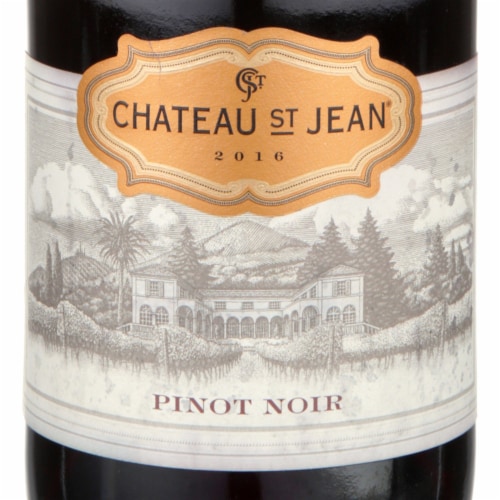 Chateau St. Jean Pinot Noir California Red Wine Perspective: back