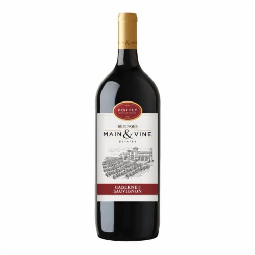 Beringer Main & Vine Cabernet Sauvignon California Red Wine Perspective: back
