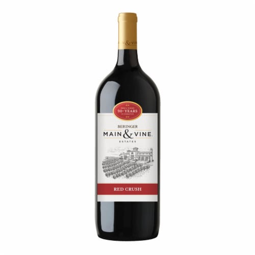 Beringer Main & Vine Red Crush Blend California Wine Perspective: back