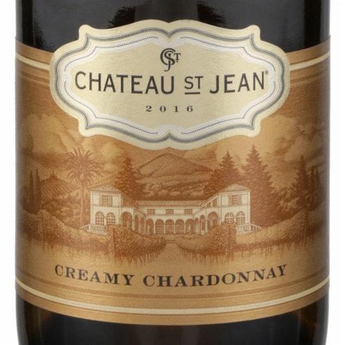 Chateau St. Jean Creamy Chardonnay California White Wine Perspective: back