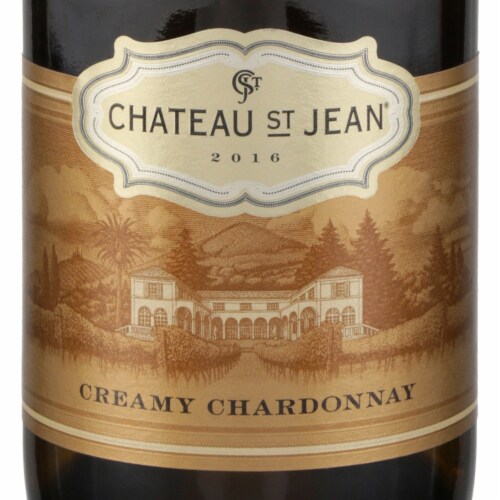 Chateau St. Jean Creamy Chardonnay California White Wine Perspective: back