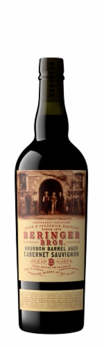 Beringer Bros Bourbon Barrel Aged Cabernet Sauvignon California Red Wine Perspective: back