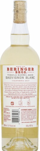 Beringer Bros California Tequila Barrel Aged Sauvignon Blanc White Wine Perspective: back