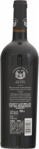 St. Huberts The Stag California Red Wine Perspective: back