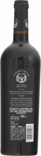 St. Huberts The Stag California Red Wine Perspective: back