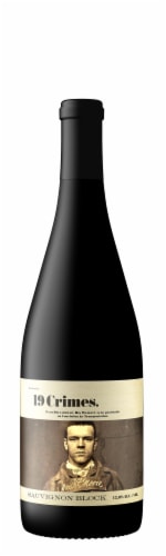 19 Crimes Sauvignon Block White Wine Perspective: back
