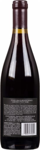 Etude Grace Benoist Ranch Carneros Pinot Noir Red Wine Perspective: back
