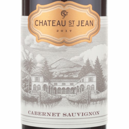 Chateau St. Jean Cabernet Sauvignon California Red Wine Perspective: back
