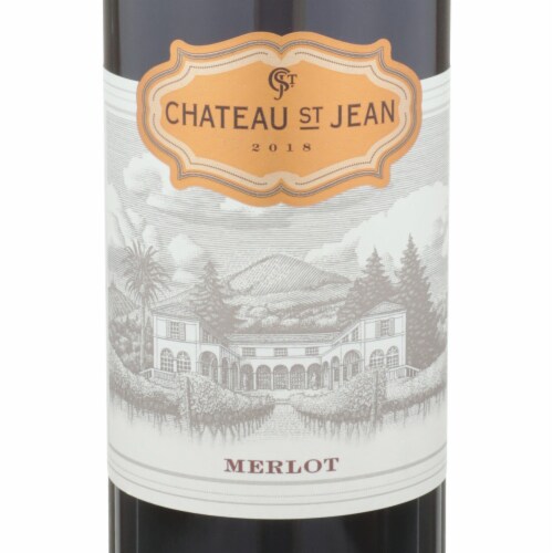 Chateau St. Jean Merlot California Red Wine Perspective: back
