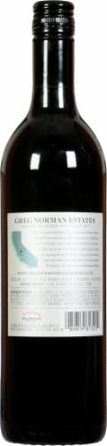Greg Norman Estates Cabernet Sauvignon Red Wine Perspective: back