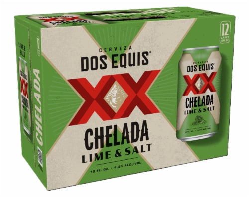Dos Equis® Lime & Salt Mexican Lager Craft Beer Perspective: back