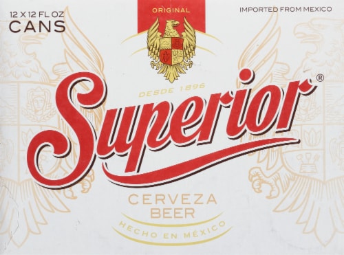 Superior Cereveza Beer Perspective: back