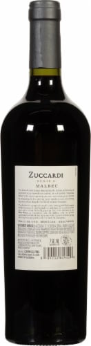 Zuccardi Serie A Malbec Perspective: back