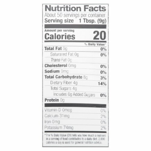 Frontier® Medium Roasted Carob Powder Perspective: back