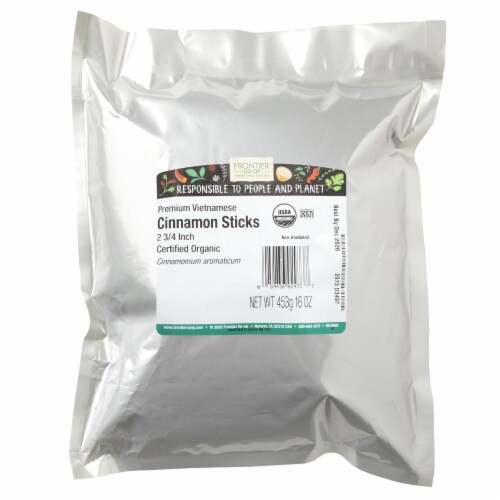 Frontier® Co-op Organic Premium Vietnamese Cinnamon Sticks 2 3/4 Inch Perspective: back