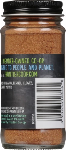 Frontier® Five Spice Powder Salt-Free Blend Perspective: back