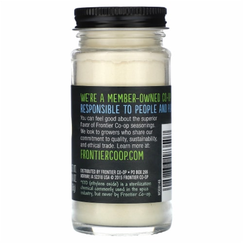 Frontier Co-op Garlic Powder - 2.40 oz (68 g) Perspective: back