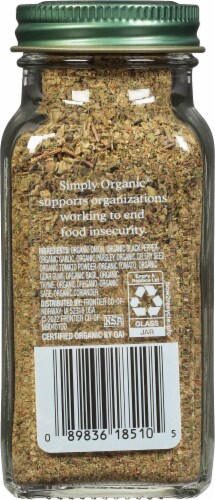 Simply Organic® All-Purpose Seasoning Perspective: back
