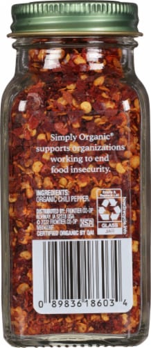 Simply Organic Crushed Red Pepper Perspective: back