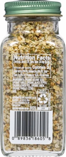 Simply Organic Garlic 'N Herb Perspective: back