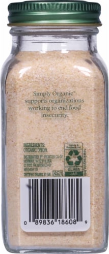 Simply Organic® Onion Powder Perspective: back
