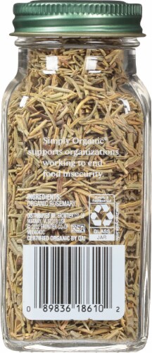 Simply Organic® Rosemary Perspective: back
