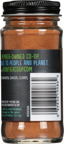 Frontier® Pumpkin Pie Spice Perspective: back