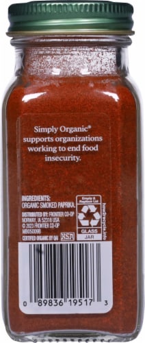 Simply Organic® Smoked Paprika Perspective: back