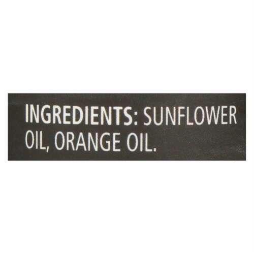 Frontier Orange Flavor 2 fl. oz. Bottle (a) Perspective: back