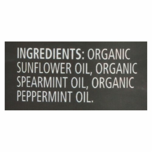 Frontier Herb Mint Flavor - Organic - 2 oz Perspective: back