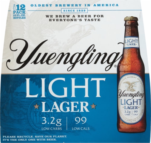 Yuengling Light Lager 12 Bottles