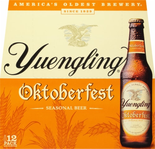 Yuengling® Oktoberfest Seasonal Beer Perspective: back