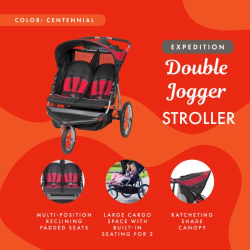 Baby Trend Expedition Lightweight Jogging Double Baby Stroller