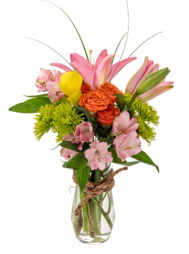 Whimsical Vase Arrangement Perspective: back