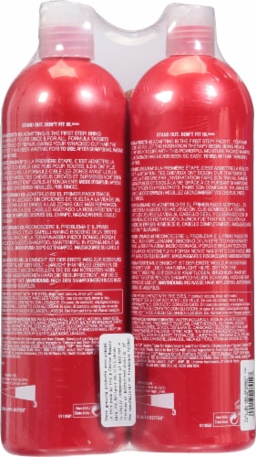 TIGI Bed Head Urban Antidotes Resurrection Shampoo and Conditioner Perspective: back