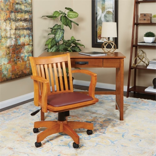 Wood shop bankers chair