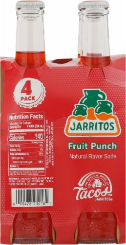 Jarritos® Fruit Punch Soda Perspective: back