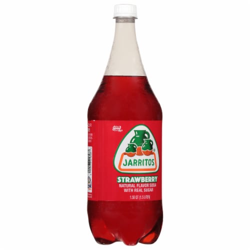 Jarritos Strawberry Soda 1.58 qt Perspective: back