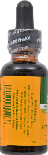 Herb Pharm Olive Leaf Herbal Supplement Perspective: back